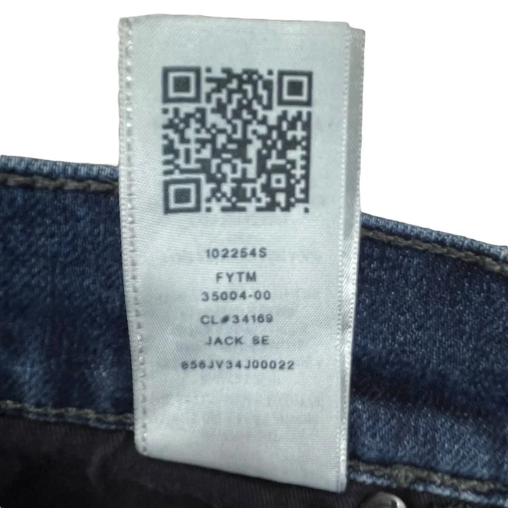 True Religion x Manchester United Men’s 31‎ Jack Super Skinny Jeans Blue
